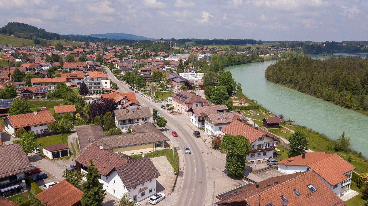 Moderne Praktische Ferienwohnung Am See Fewo3 Lechbruck Exterior foto